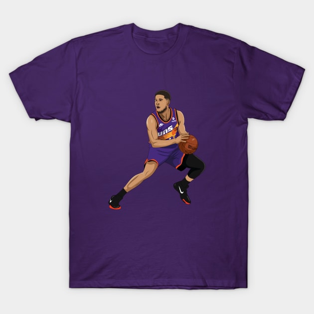 Devin Booker T-Shirt by xavierjfong